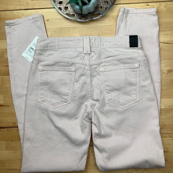 Vince Dylan Ankle Skinny Rose Pink Jeans - Picture 4 of 5